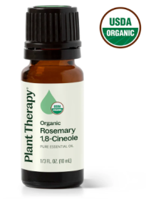 Rosemary 1,8-Cineole Organic Essential Oil 10 mL