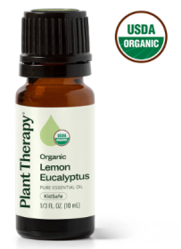 Lemon Eucalyptus Organic Essential Oil 10 mL