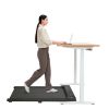 Under Desk Treadmill with Incline,Walking Pad for Home/Office,Portable Walking Treadmill 1.0HP,Walking Jogging Machine with 242 lbs Weight Capacity,LE