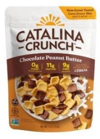 Catalina Crunch Cereal, Zero Sugar, Chocolate Peanut Butter