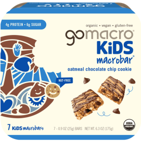GoMacro MacroBars, Oatmeal Chocolate Chip Cookie
