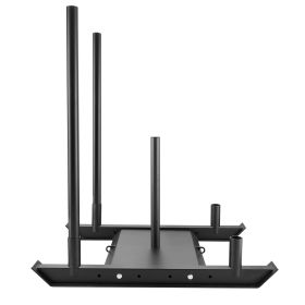 VEVOR Weight Training Sled, Pull Push Power Sled, Fitness Strength Resistance Training, Steel Workout Equipment for Athletic Exercise & Speed Improvem