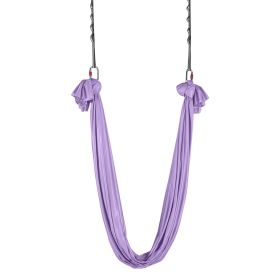 VEVOR Aerial Yoga Hammock & Swing, 4.4 Yards, Yoga Starter Kit with 100gsm Nylon Fabric, Full Rigging Hardware and Easy Set-up Guide, Antigravity Flyi