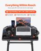 Mobile Cycling Desk Foldable Bike Trainer Fitness Desk with Lockable Wheel