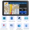 GPS Navigation for Car, Latest 2025 Map,7 inch Touch Screen Real Voice Spoken Turn-by-Turn Direction Reminding Navigation System for Cars, Vehicle GPS
