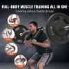 VEVOR Safety Squat Bar, 700 LBS Fitness Squat Bar, Safety Squat Bar Attachment with Shoulder and Arm Pads, 28mm Diameter Weight Bar, Ideal for Front S
