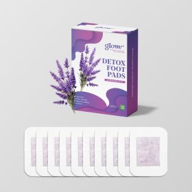 Gloww Health Detox Warming Foot Pads - Lavender - Soothing And Relaxing (Option: Lavender)