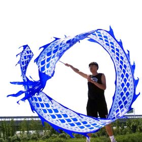 Blue Dragon Poi Gift for Kids & Adults, Perfect Dragon Gift for Outdoor Activities & Fitness or Stage Show (size: 6 Meters(19.6 FT))
